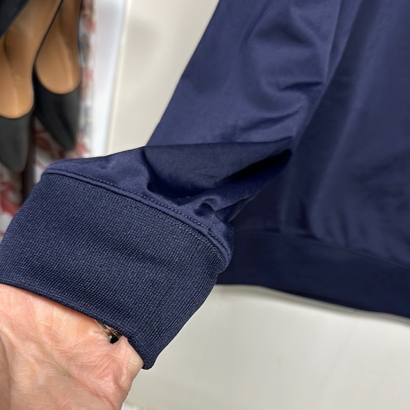 Puma Performance Jacket in Navy and White - Picture 4 of 10